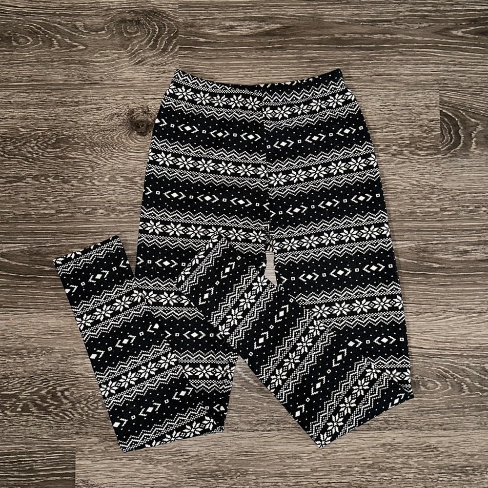 Blue Fame aztec leggings